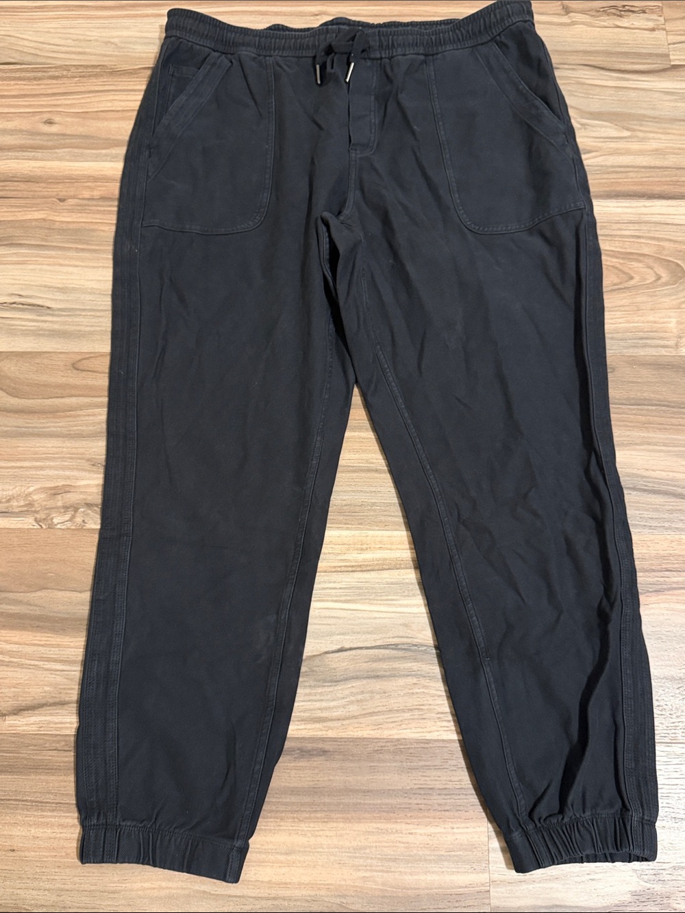 Athleta Farallon Jogger Stretch Cotton Pants Womens Sz. 16 Athleisure High Rise